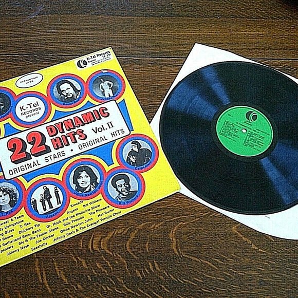Vinyl LP Various 22 Dynamic Hits - Vol. II  K-Tel Records 1972 Compilation Album - Picture 3 of 16